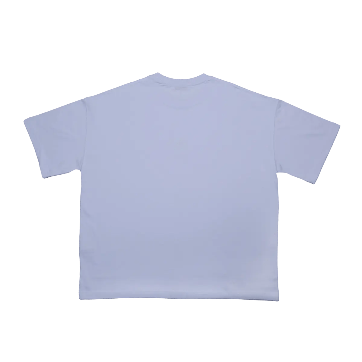 Beyaz Bol Oversize Tişört Uniseks Giyim | WH - 05 TEE | Dikaid