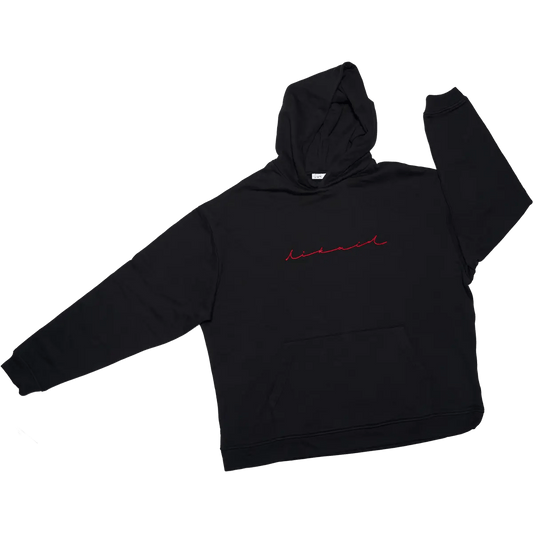 Siyah Oversize Hoodie Sokak Giyim | cY - 02 | Dikaid