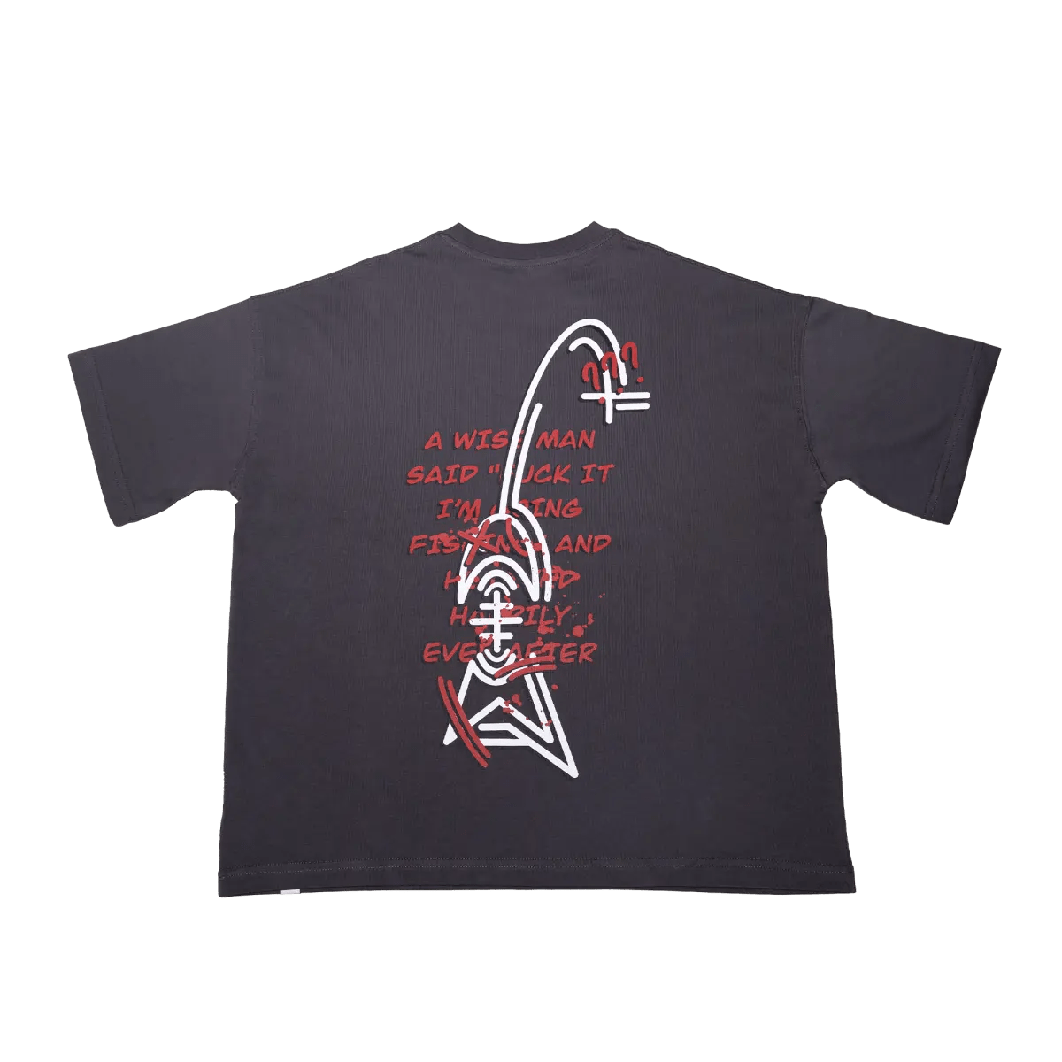 Gri Oversize Bol Tasarım Tişört Oversize Giyim | d - 04 TEE | Dikaidd.a - 05 TEE | Dikaid